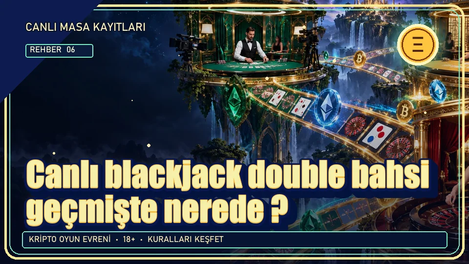Canlı blackjack double bahsi geçmişte nerede? için kripto temalı oyun kapağı